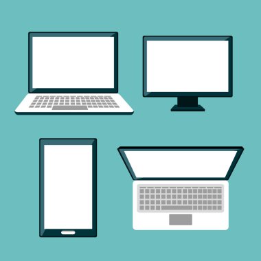 izole teknoloji öğeleri online güvenlik tasarım