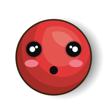 sürpriz emoji kırmızı grafiği