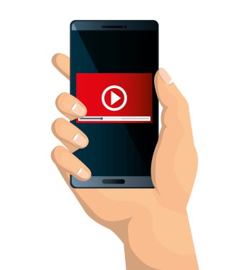 el smartphone media player tasarım tutarak