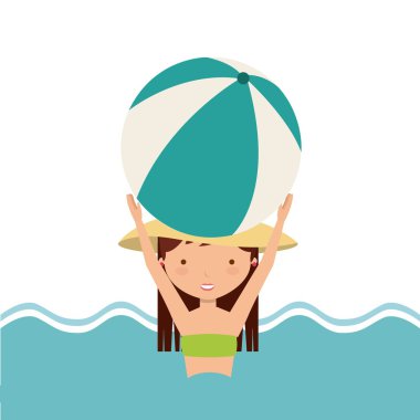 havuz partisi zevk simgesi