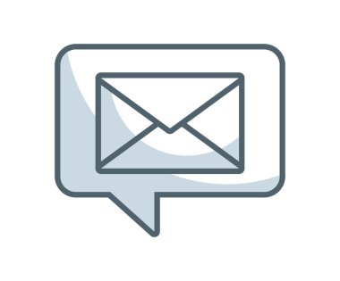 sosyal medya düz satırı simgesi