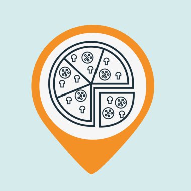 Pizza dilimi lokanta