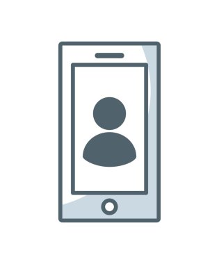 Smartphone teknoloji giyilebilir simgesi