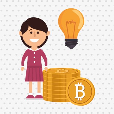 kadın biraz bozuk para fikir