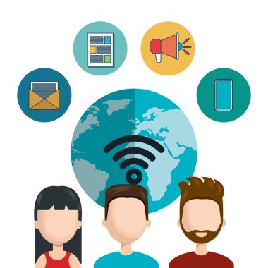 sosyal ağ dünya karakter sosyal ağ Internet