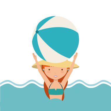 havuz partisi zevk simgesi