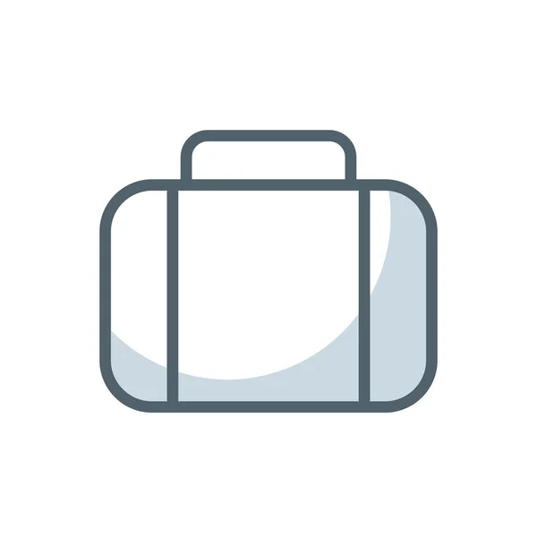 Briefcase portfolio isolated icon — Stock Vector