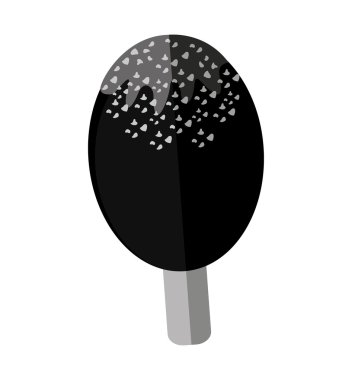 lezzetli dondurma tatlı simgesi