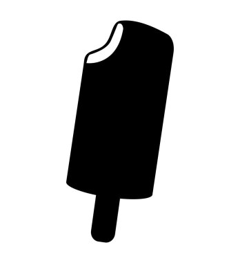 lezzetli dondurma tatlı simgesi