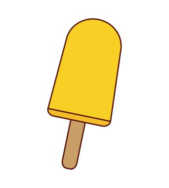 lezzetli dondurma tatlı simgesi