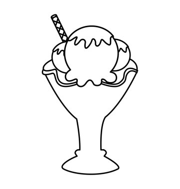 lezzetli dondurma Kupası