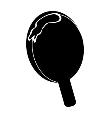 lezzetli dondurma tatlı simgesi