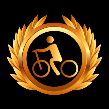 altın amblem spor idolü