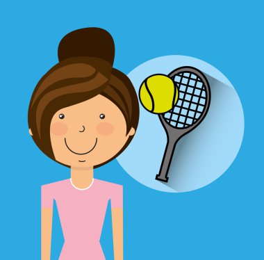 Spor İdolü ile atlet avatar