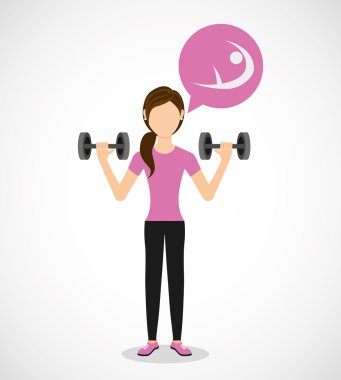 Spor İdolü ile atlet avatar