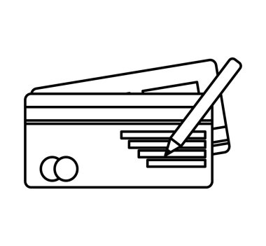 Banka onay izole simgesi