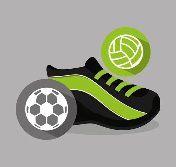 Sport equipment icon — Stock Vector