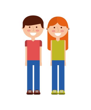 kadın ve erkek avatar simge