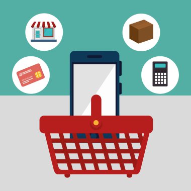 e-ticaret simgesi tasarım