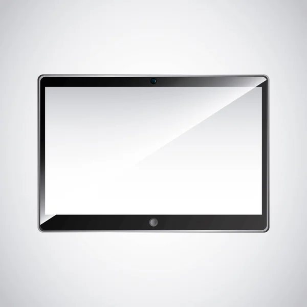 Pictogram Tablet technologie apparaat — Stockvector