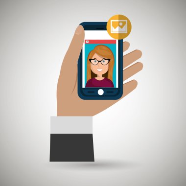 el tutma smartphone simgesi