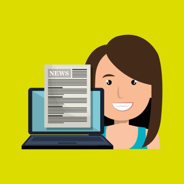 kadın haber dizüstü bilgisayar raporu