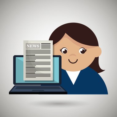 kadın haber dizüstü bilgisayar raporu