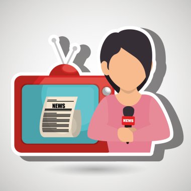 kadın gazeteci haber tv