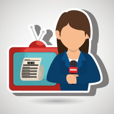 kadın gazeteci haber tv