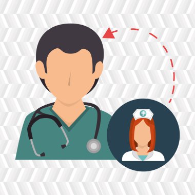 Hemşire stetoskop tıbbi hizmet