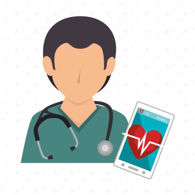 Hemşire stetoskop tıbbi hizmet