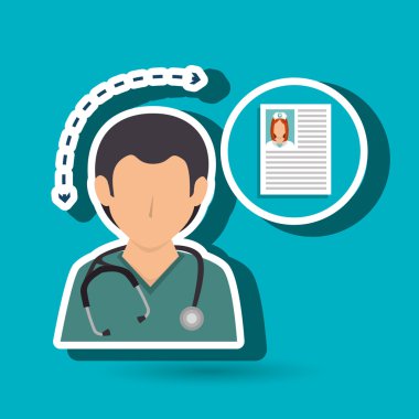 Hemşire stetoskop tıbbi hizmet