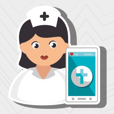 Hemşire stetoskop tıbbi hizmet