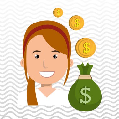 Kadın çanta para para birimi