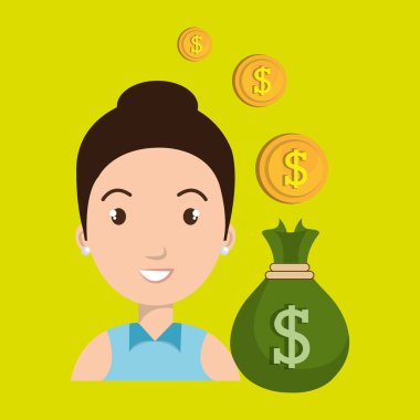 Kadın çanta para para birimi