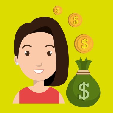 Kadın çanta para para birimi