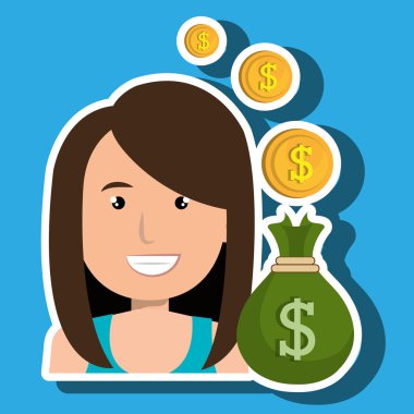 Kadın çanta para para birimi