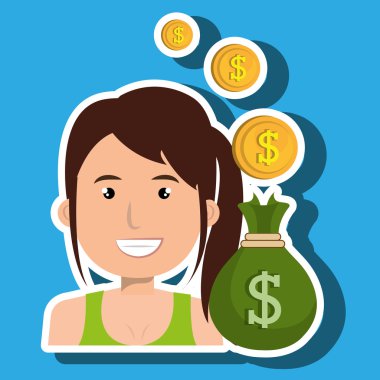 Kadın çanta para para birimi