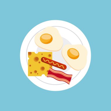 lezzetli yemek Infographic Icons set