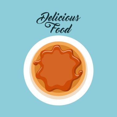 lezzetli yemek yemek menüsü simgesini