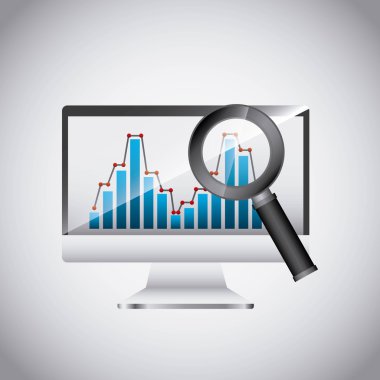 Arama Motoru Optimizasyonu düz simgeler