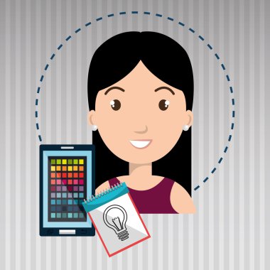 adam akıllı telefon renk grafik fikir