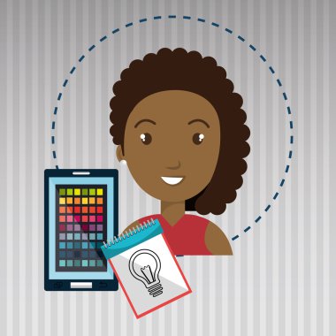 adam akıllı telefon renk grafik fikir