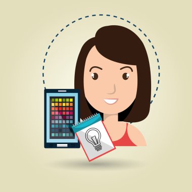 adam akıllı telefon renk grafik fikir