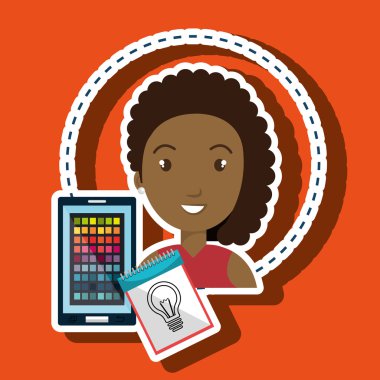 adam akıllı telefon renk grafik fikir