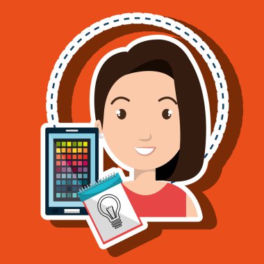 adam akıllı telefon renk grafik fikir