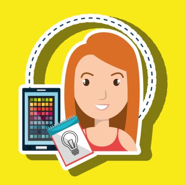 adam akıllı telefon renk grafik fikir