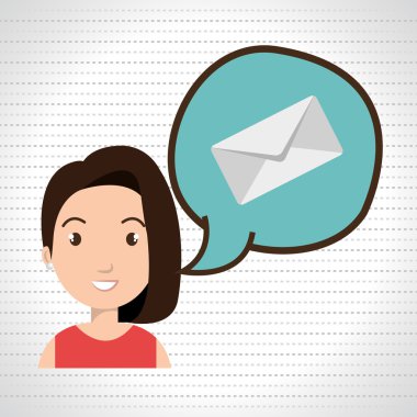 kadın düşünme oluşturma kabarcık