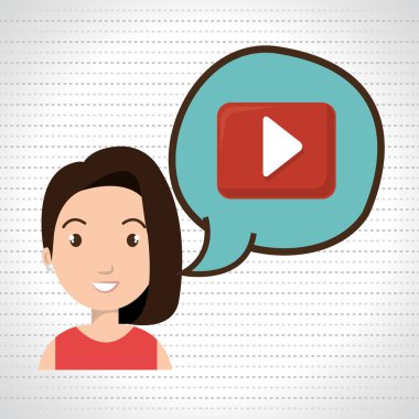 kadın düşünme oluşturma kabarcık