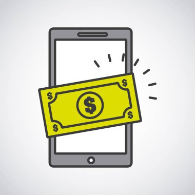 Smartphone teknoloji aygıt elektronik simgesi